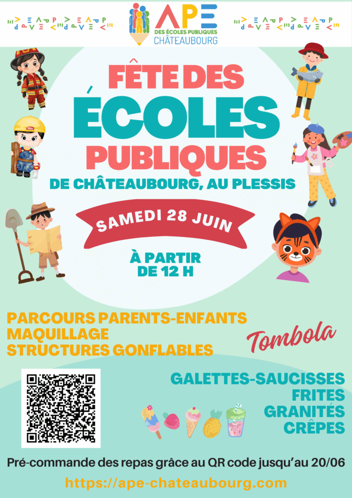 Fête des écoles publiques de Chateaubourg 2025